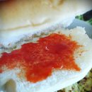 샌드위치와 런치메뉴 이미지