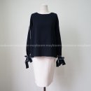 stich ribbon blouse 이미지