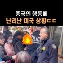미국내 중국인행동에 난리난 미국반응 이미지
