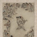 단원 김홍도의 거리풍정 이미지