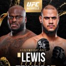 토요일 시청률 1위. UFC on ESPN 70 루이스 vs 테세이라 시청자수 이미지