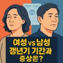 [슬기로운 의약생활]건강한 생활에 꼭 알아야 할 의약상식 | 여성 갱년기 vs 남성 갱년기, 기간과 증상은 어떻게 다를까? (완벽 비교 분석)
