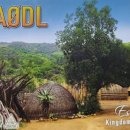 3DA0DL, Kingdom of Eswatini AFRICA QSL-CARDs 이미지