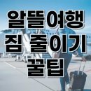 삼화필터 노동조합 | 알뜰 여행 짐 줄이기 위탁 수하물 없이 가볍게 떠나는 꿀팁