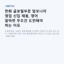 ㈜한화 | 한화 글로벌부문 암모니아 영업 신입 채용, 영어 잘하면 무조건 도전해야 하는 이유 (연봉/복지/자격...