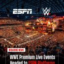 WWE PLE, ESPN과 연간 4,500억 원 계약 체결 이미지