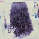 윤지 헤어라인 이미지