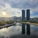 시화호 자전거연결도로(데크) | 부산항 북항친수공원 주차 포토존 아이와 킥보드탄 후기