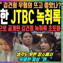 두 귀를 의심한 JTBC 녹취록, &#34;아주 지X을 하고 있네&#34; 김건희 무혐의 뜨고 좋았나? &#34;누가 대통령이야!&#34; 이미지