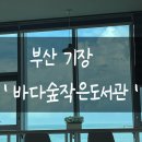 바다자원 | 부산 기장 바다가 보이는 도서관 ‘바다숲작은도서관’ 이용 후기