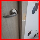 리치빌펜션 | 문틀 시트지 보수 시공 까진 몰딩 수리 가격