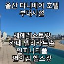 울산 타니베이 호텔 부대시설 조식 뷔페 새해 레스토랑 인피니티풀 이마트24편의점 헬스장