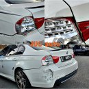 BMW 320d 사고 수리 스토리 이미지