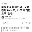비상경영 체제인데…삼성전자 DX노조, 11조 무리한 요구 '논란' 이미지