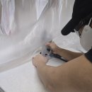 씨유 퇴계주공2단지점 | 춘천 퇴계주공 싱크대 대리석 갈라짐 복원
