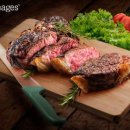 steak (스테이크, 썬 고기, (고기를 칼로) 썰었다꼬) 어원 이미지