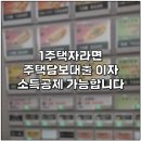 1주택자는 주택담보대출 이자 소득공제 가능 이미지