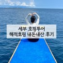 세부 호핑투어 해적호핑 내돈내산 솔직 후기 | 파티 괜찮을까