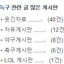 도탁스 예비군 늑구 글생성 조회수 비교 이미지
