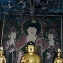 은해사 대웅전 후불탱화 및 삼장탱화 이미지