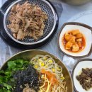 일품육쌈 | 무주 설천 현지인 맛집 무주향, 사과향 가득 불고기 육쌈 비빔국수 내돈내산 후기