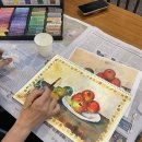 찾아가는 배달강좌 | 부천시 학습똑 오일파스텔 수업 2일차 후기 | 세잔·고흐·모네 명화로 배우는 색의 마법