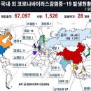 전세계 코로나 확진자 현황 (2020.02.15 9시 기준) 이미지