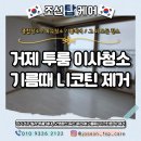 거제 투룸 이사청소 오래된 기름때, 니코틴 흔적 완벽 제거한 후기