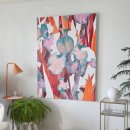 북구 문화의 집 거실갤러리 | 가을그림 인테리어 오픈갤러리 그림렌탈 거실벽꾸미기