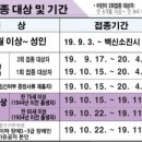 독감 무료 예방접종 실시 이미지