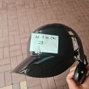 이지스 양귀헬멧 유광 블랙(58~59cm)새상품 3개 판매(우타 검투사 가능) 이미지
