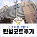 미룡 | 군산 탄성코트 줄눈시공 미룡대명1차 입주전 후기