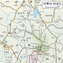 익산 미륵산 등산지도 이미지