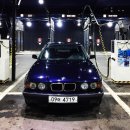 BMW/E34 520i/1995년1월생산/38만/블루/완전무사고/500만원 이미지