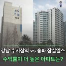 수서6단지㉵ | 2017년 수서삼익 vs 잠실엘스 어느 아파트가 더 수익률이 좋았을까?
