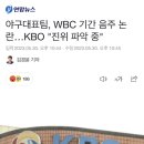 야구대표팀, WBC 기간 음주 논란…KBO "진위 파악 중" 이미지