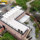 그늘막7 | 남양주 카페 그늘막 시공으로 감성 분위기 업그레이드/라운드 연출