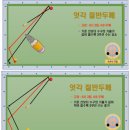 [당구 노트] 옆 1 -2편 / 당구 3 쿠션 / 붙은 공 엇각 절반 두께 활용 방법-사진2 이미지