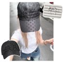 포어필(FORAPPEAL) Love Ball Cap Dot Charcoal 도트볼캡, 리본 파우치 후기