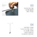 모더니마트 | 마트용품 전문몰 위드정우 집게형 T자 자석기둥 스탠드 (높이조절형)