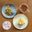 감솔카페앤보틀 | 서대문역 카페 러스트앤포그 피스타치오 쿠키, 멜론 조각 케이크, 피넛크림라떼, 딸기라떼 후기