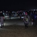 어민들이 못들어가게 막는이유는 엄청난 인파 때문 입니다 이미지