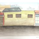 수채 드로잉 이미지