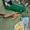 수리한양 아파트 818동 어린이 놀이 시설 | 아산한양수자인아파트-조합놀이대/흔들벤치 납품