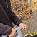 용포리 제설창고 화장실 | 효자 강력 대포 송풍기 추천! 가을 겨울 부모님 일손 덜었습니다