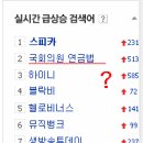 이 시각 네이버 실검 순위2위 +)1위변동 이미지