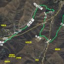 얼음골- 쇠점골- 입석대- ★능동산 - 오두산-송곳산-양등마을 1 이미지