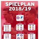 바이에른 뮌헨 2018/2019시즌 분데스리가 일정 이미지