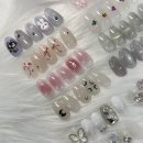 러블리 하우스 | 강남 네일 / 선릉 네일 추천 ✨ 러블리한 캐릭터 네일 &amp; 글리터 디자인 후기 in나여신뷰티하우스