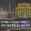 비엔마켓 | 2025 빈 비엔나 유럽 크리스마스 마켓 다녀온 최신 후기 | 오픈 일정 시청 광장 쇤부른 궁전 마켓 추천